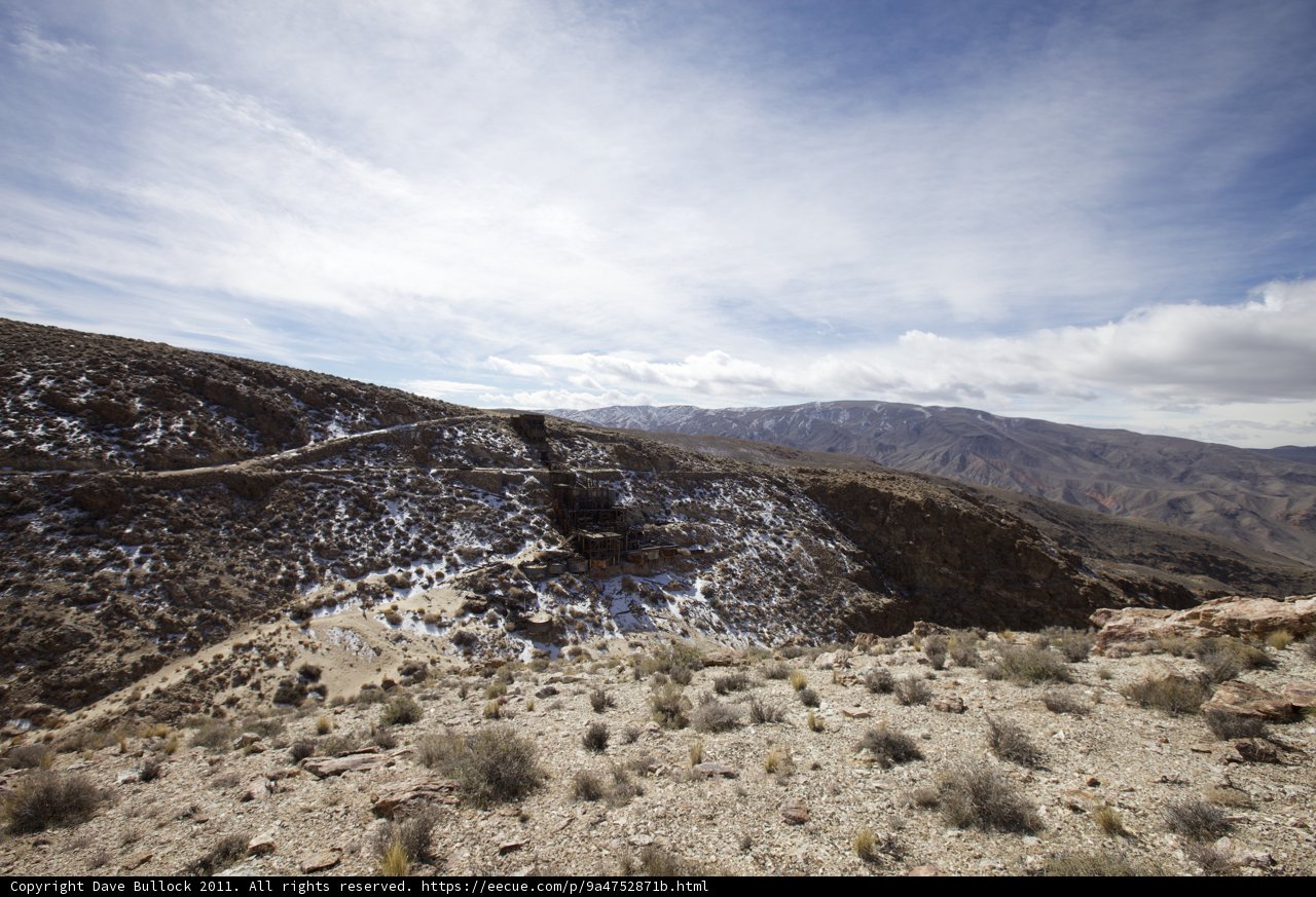 Snow-capped Mountains and Desert Plateau
