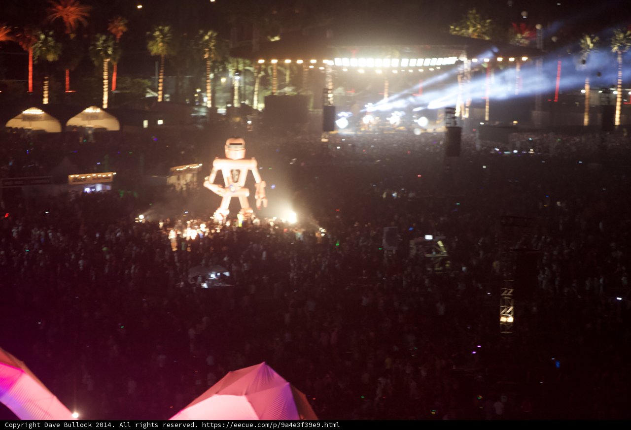 The Giant Robot Rocks Coachella