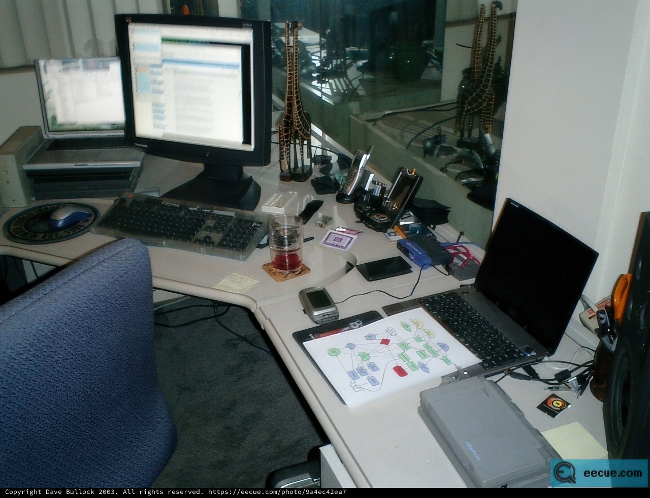 A Busy Desk for a Productive Day