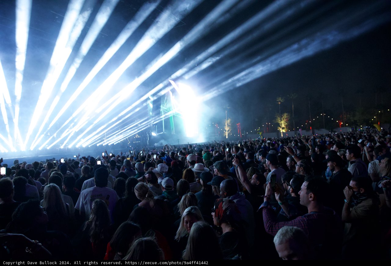 Electric Vibrance: Coachella 2024 Under the Stars