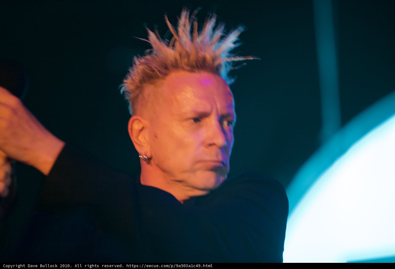 John Lydon Rocks the Mohawk Look