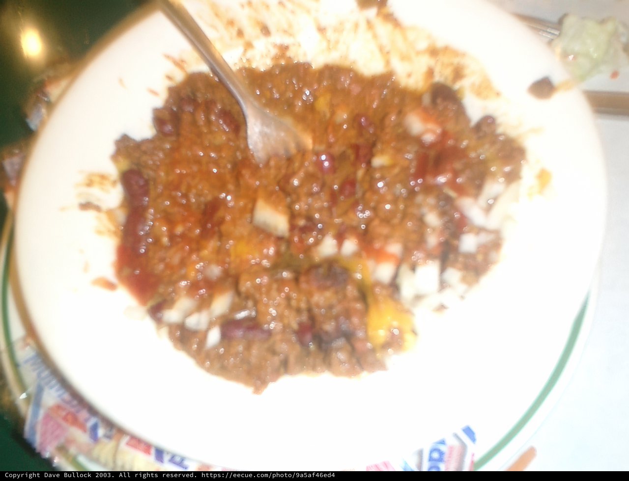 Hearty Chili and Meat Dish