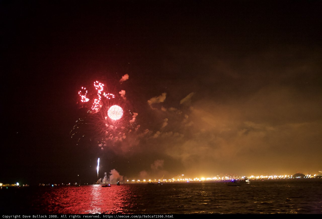 Spectacular Fireworks Display