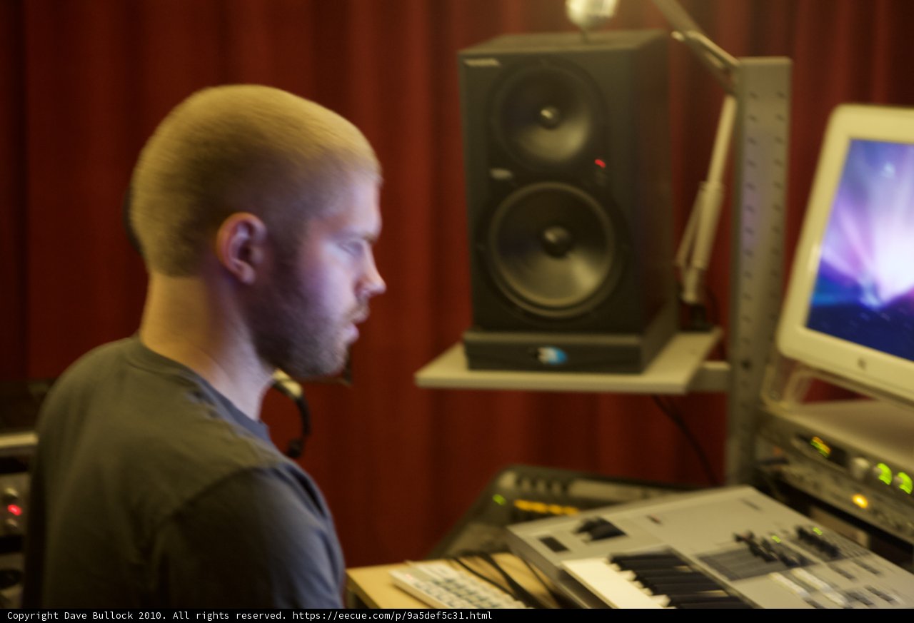 Recording Session with Morgan Page