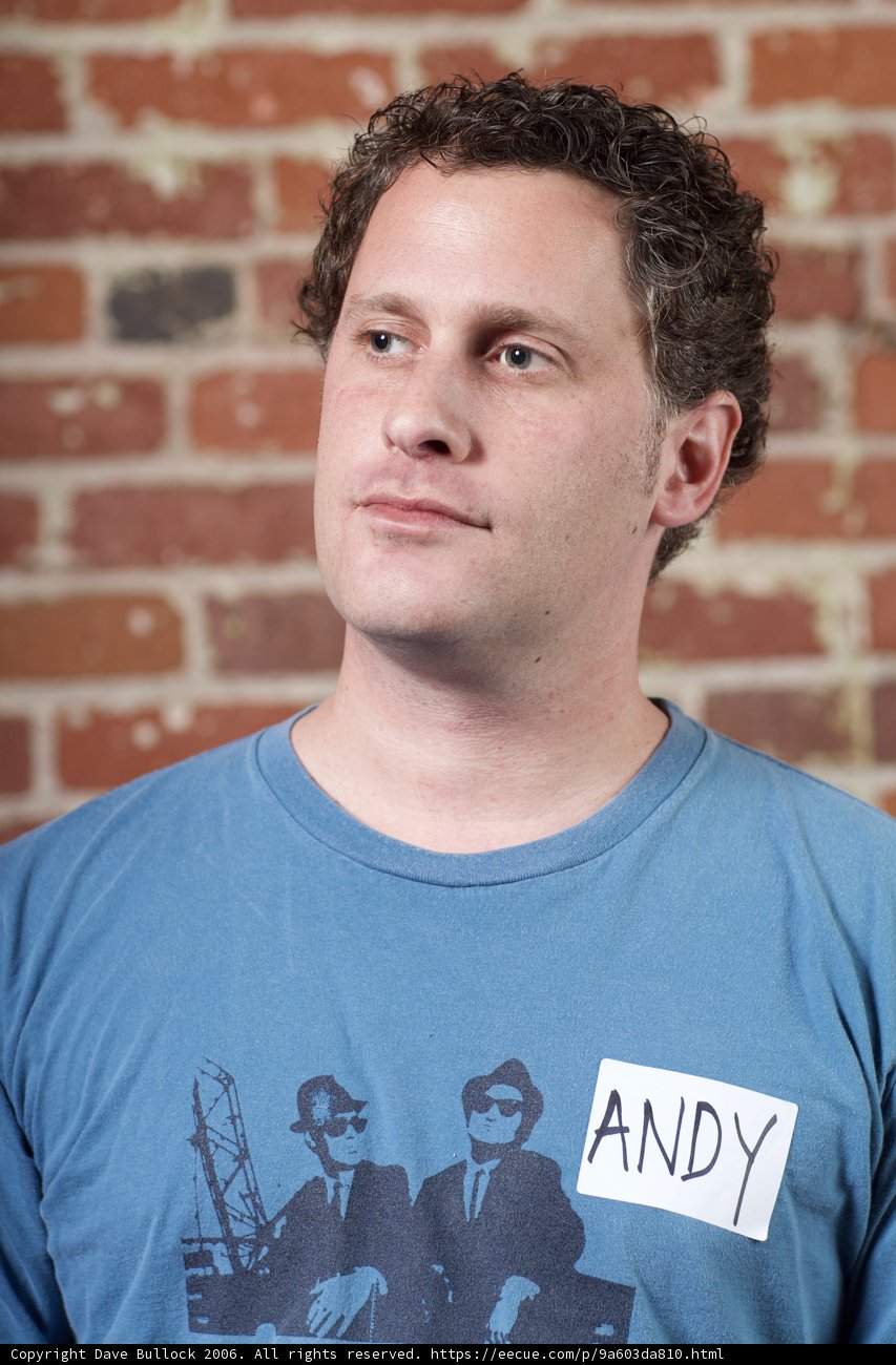 Andy in Blue Shirt