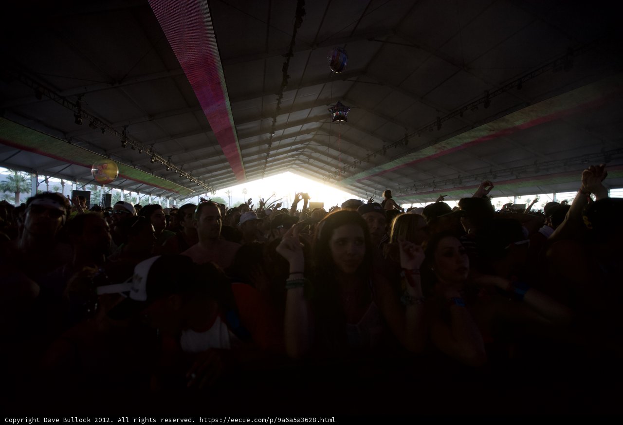 Coachella Crowd in Full Swing