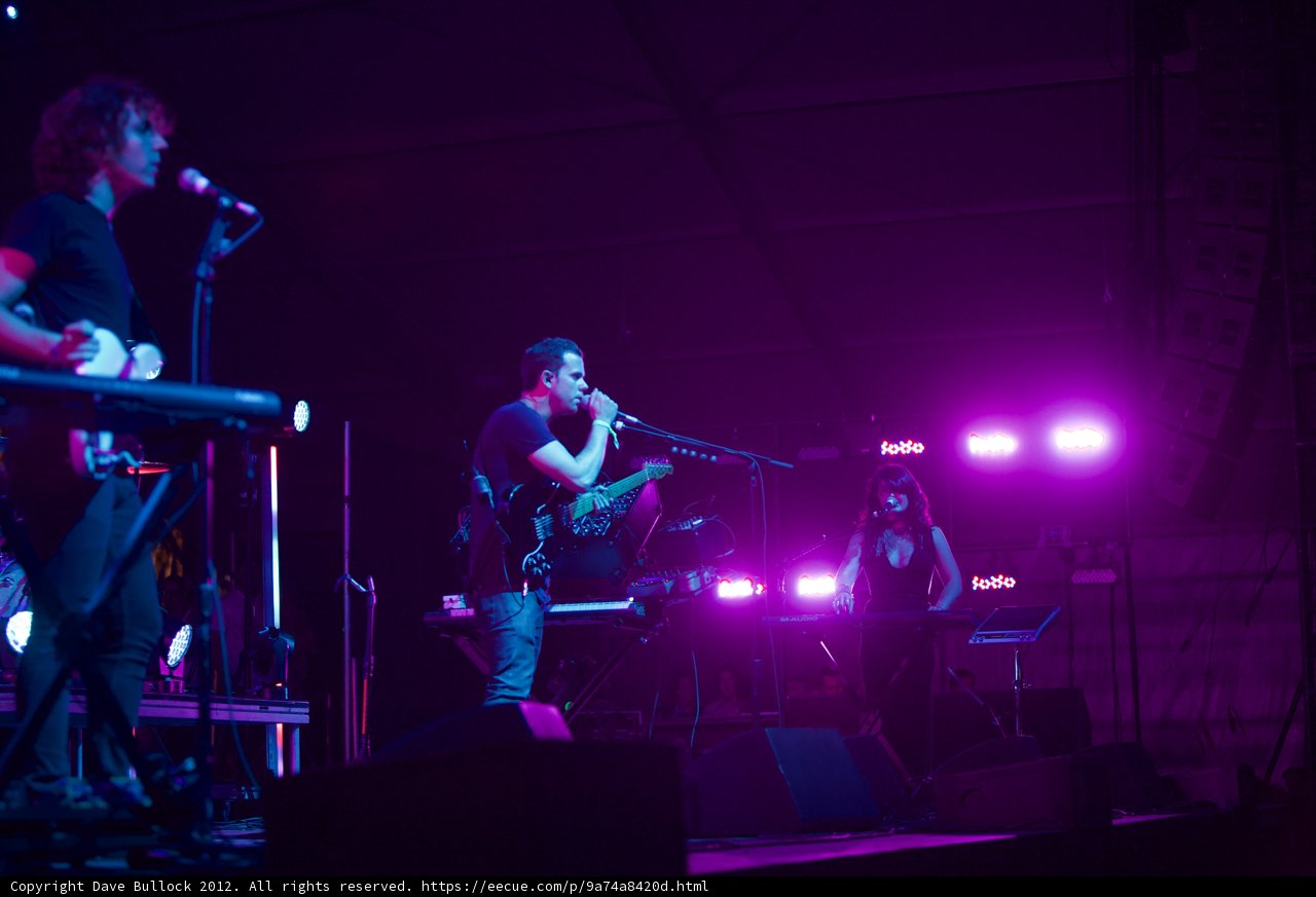 Rocking out Under the Purple Haze
