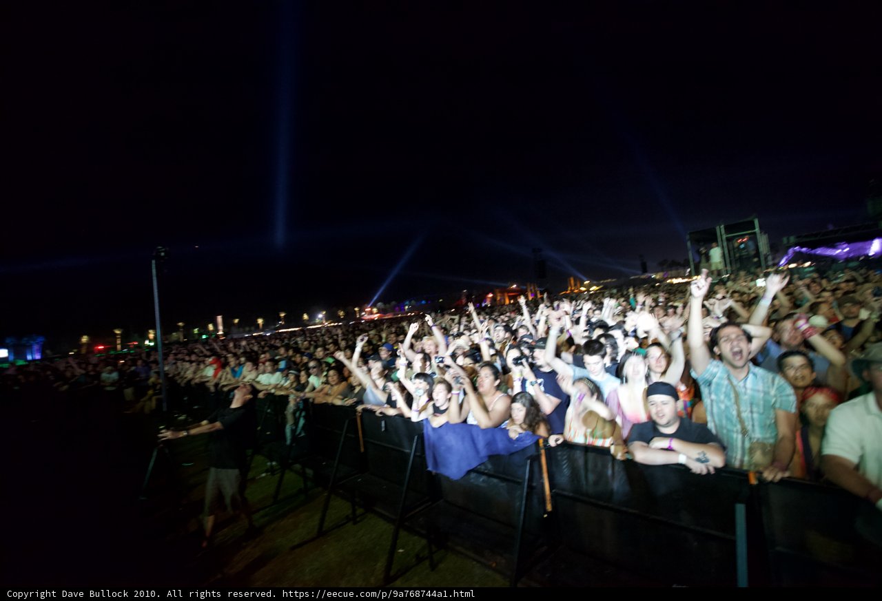 Electric Crowd at Coachella Concert