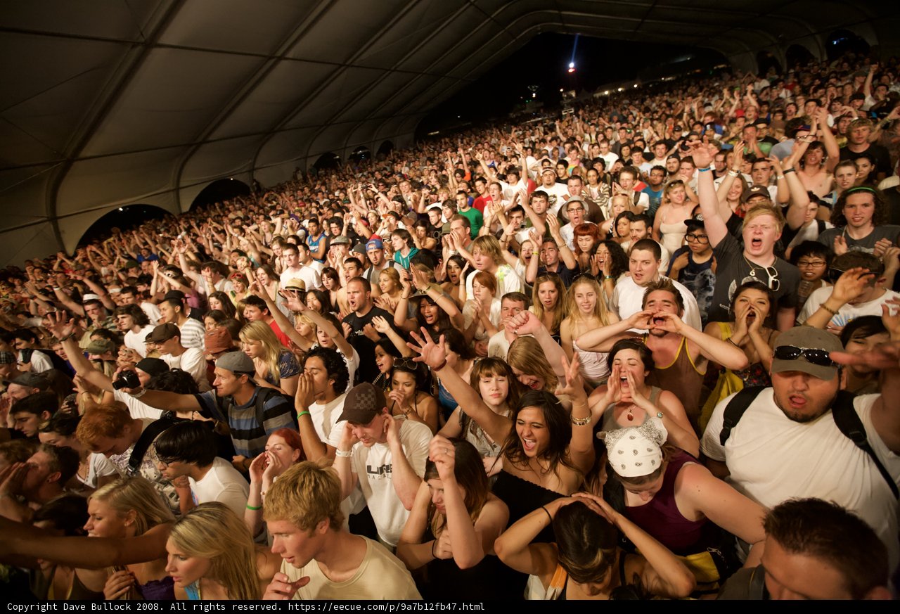 Crowd Goes Wild at Coachella Concert