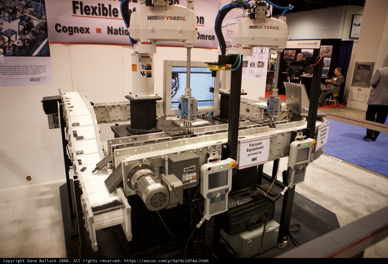 Innovative Manufacturing Machine Displayed at Trade Show