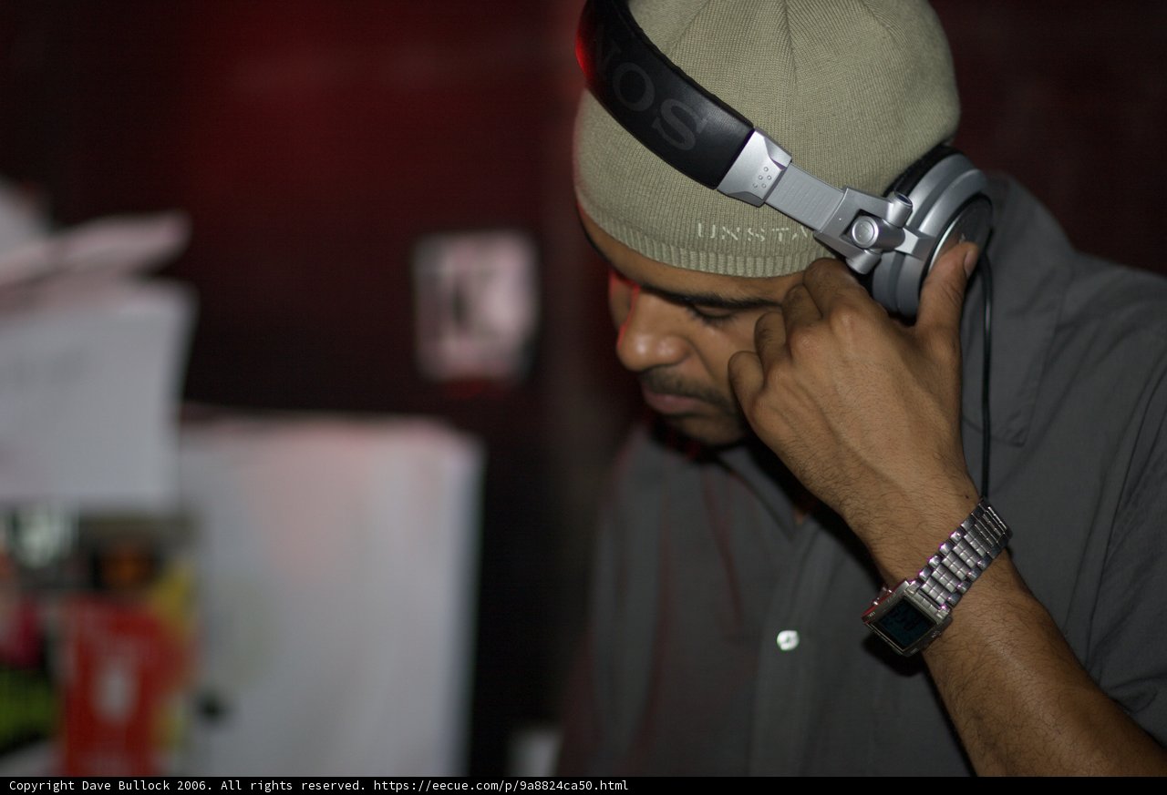 Music Fills His Ears
