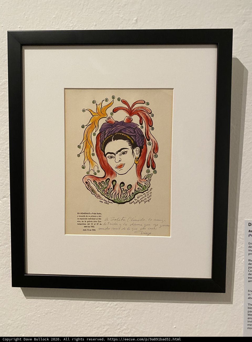 Frida with Flowers
