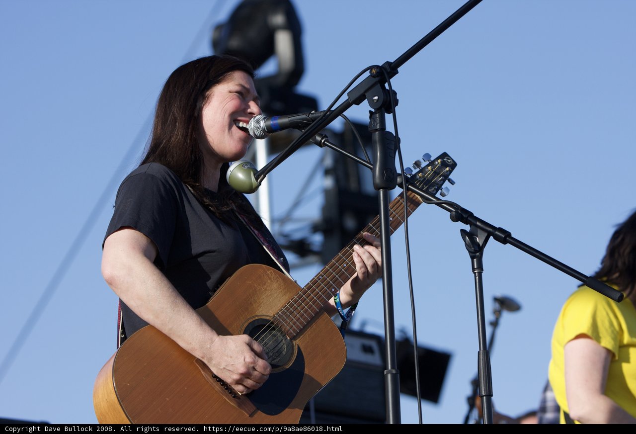 Kim Deal rocks the stage at Coachella