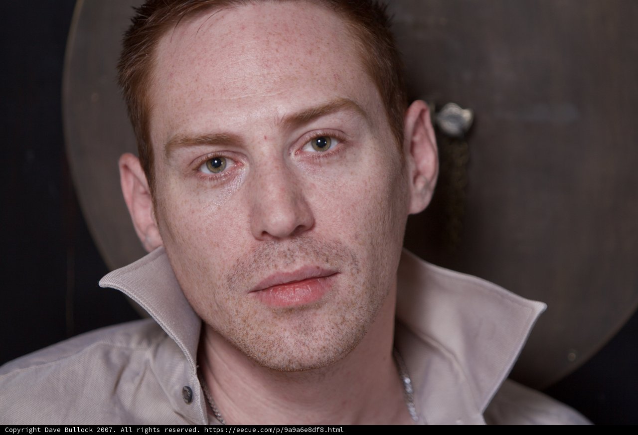 Portrait of a Freckled Man