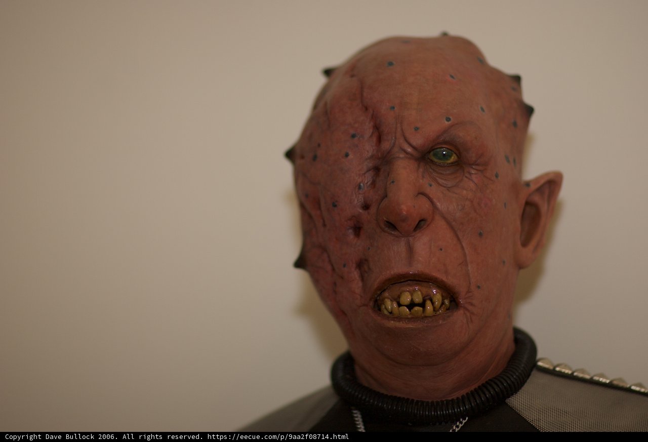 Michael Berryman's Fake Face