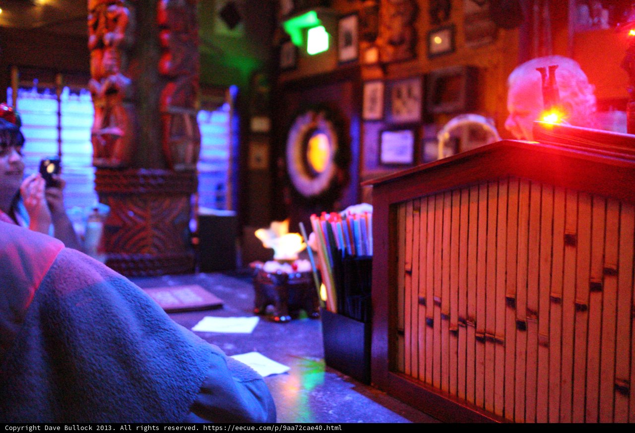 Man and His Phone at the Pub