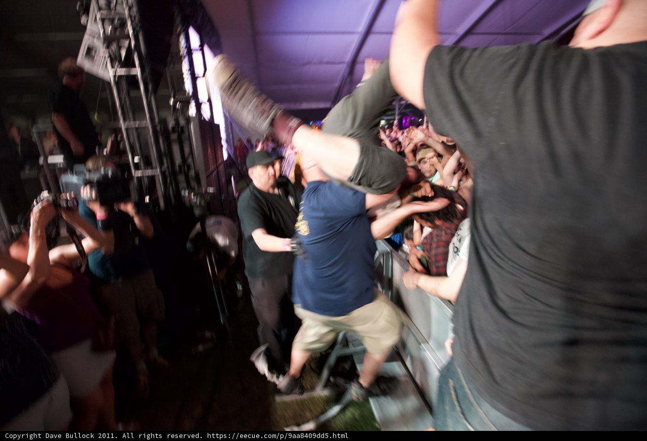 Falling Off the Stage at Coachella