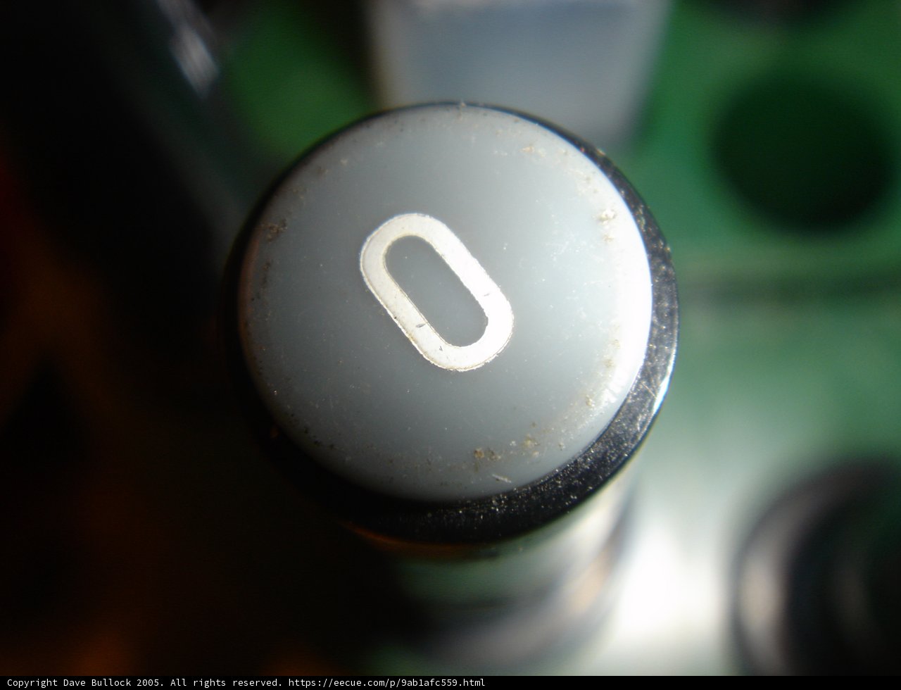 Monochrome Machine Button