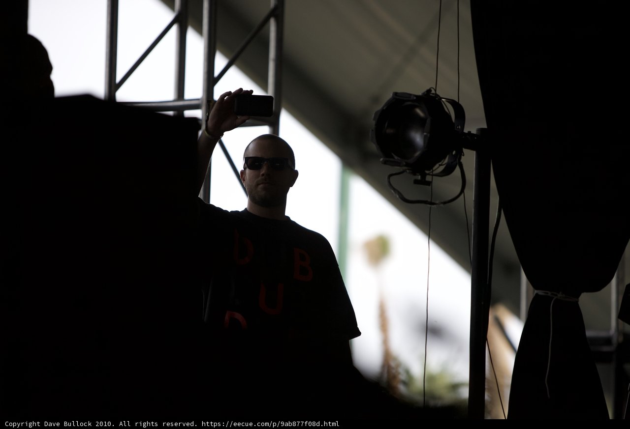 Behind the Scenes with the Man in Shades