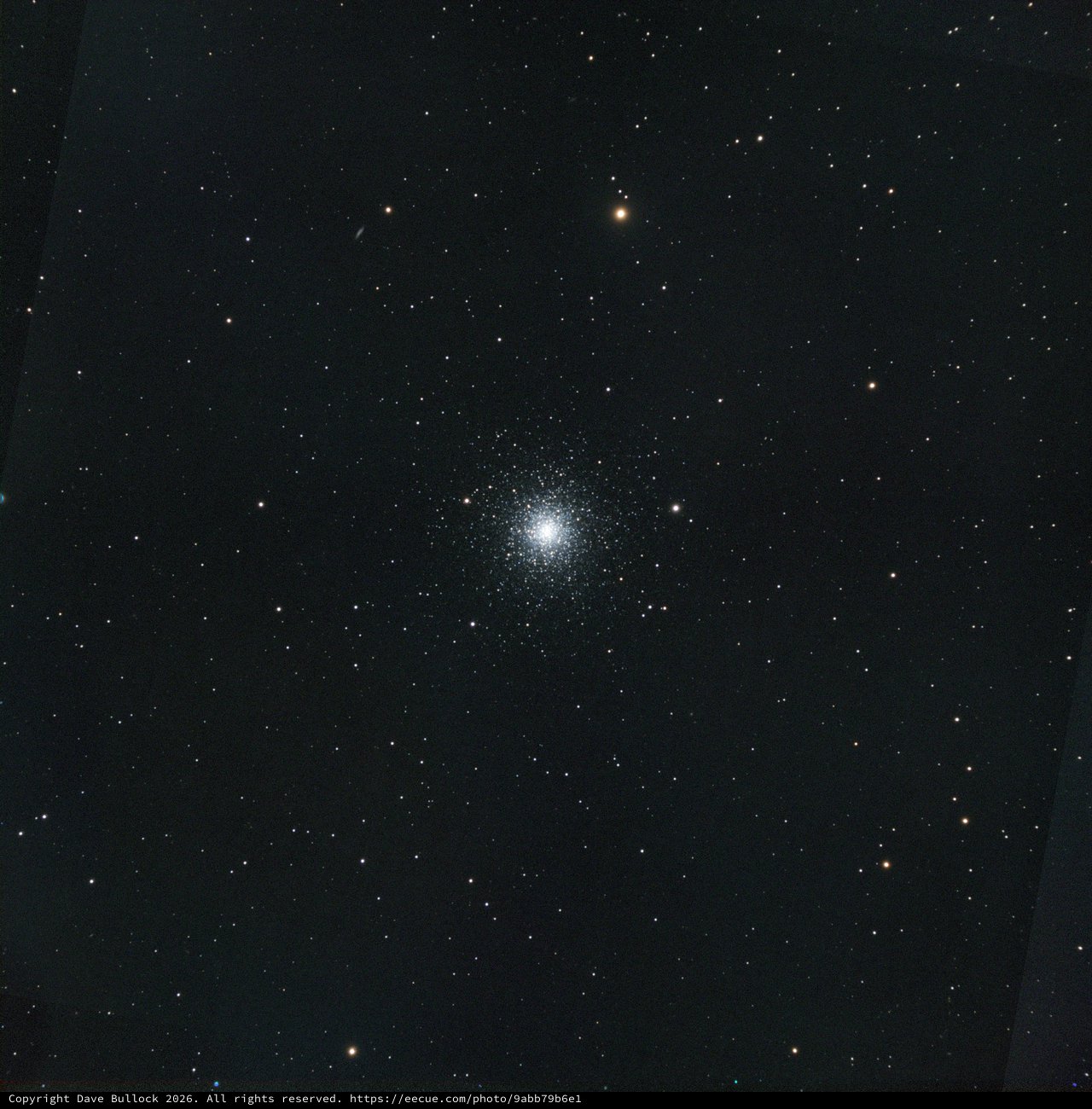 M3 Globular Cluster in SHO Narrowband Palette