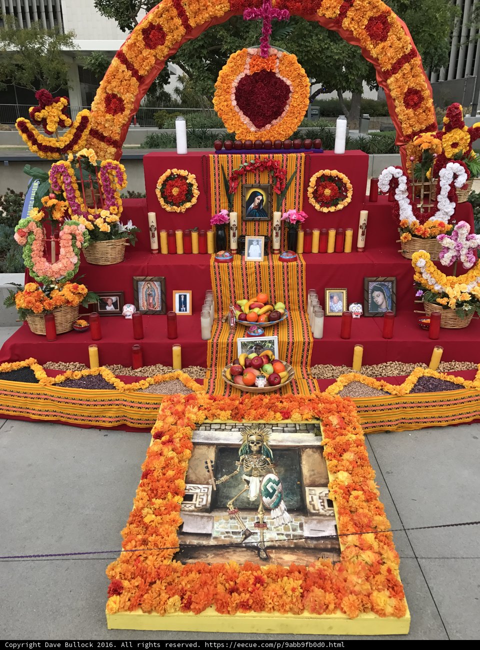 A Floral Altar Display
