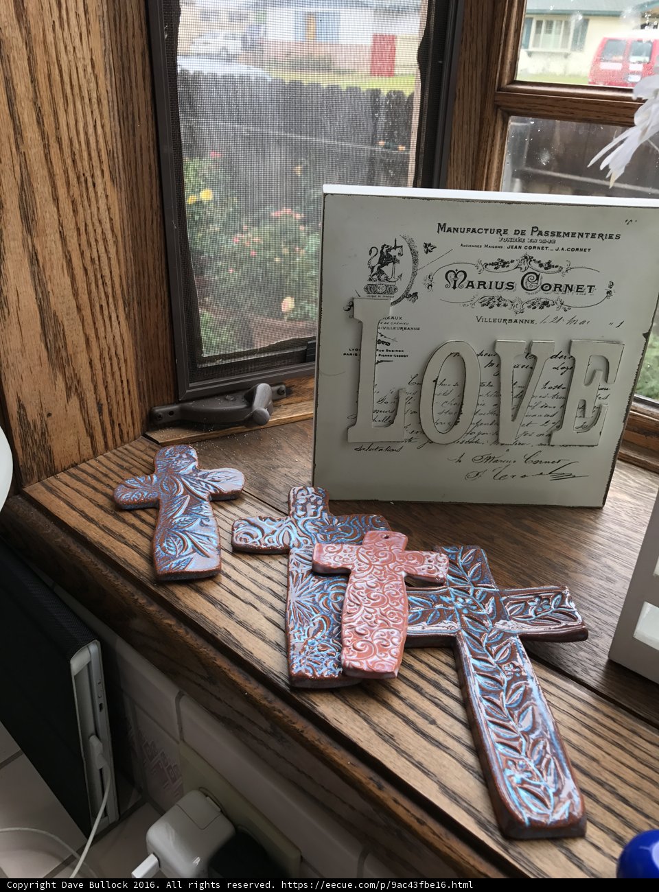 A Cross on the Windowsill