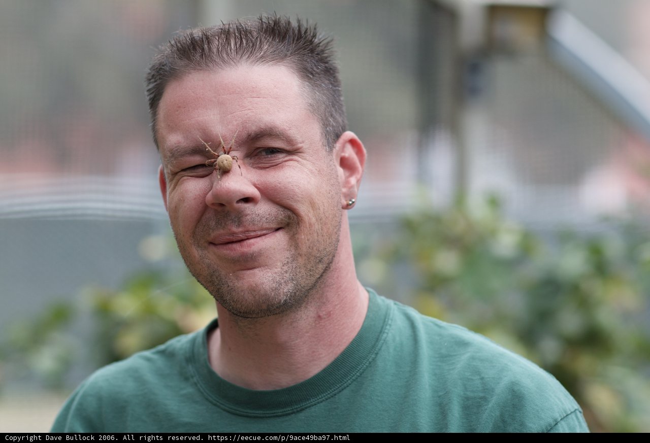 Happy Man with Nose Ring