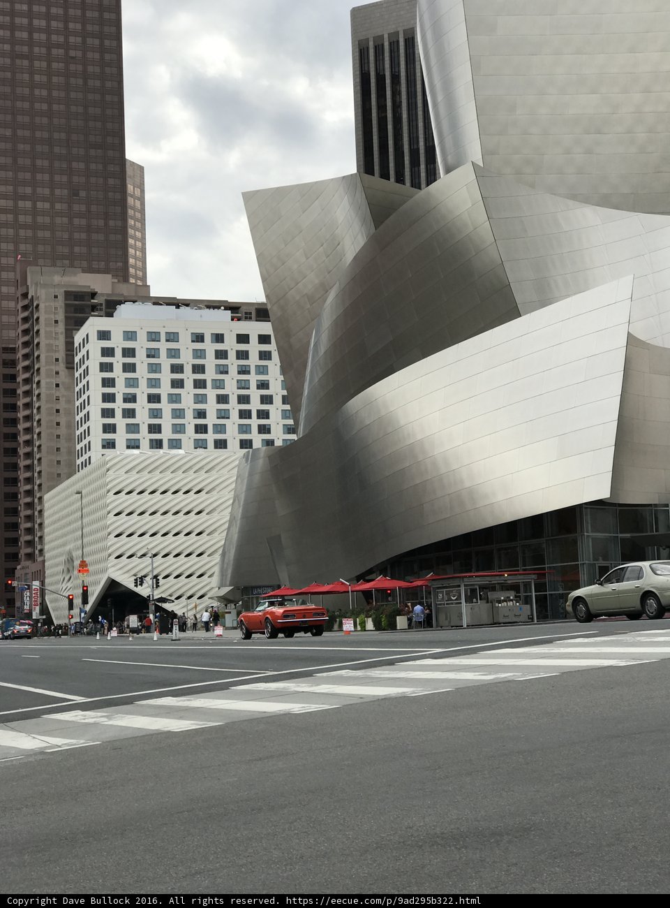 The Walt Disney Concert Hall in the Metropolis of Los Angeles