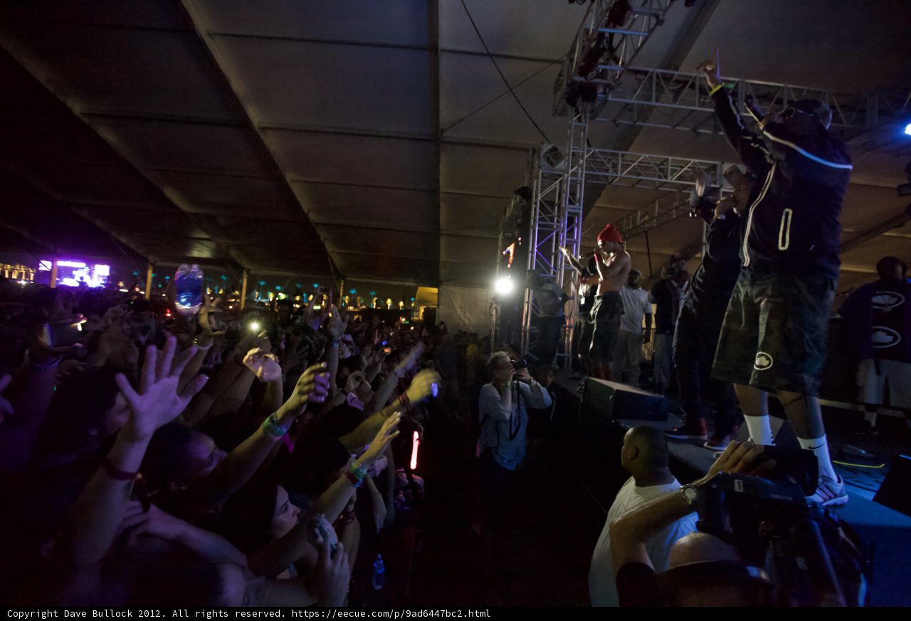 Concertgoers capture the moment