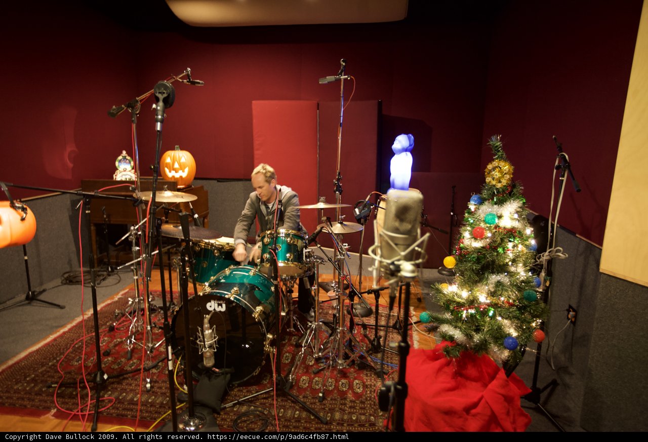 Drumming Up Christmas Cheer