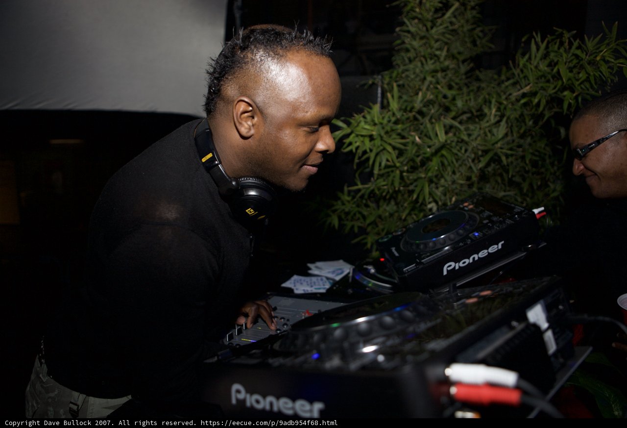 DJ SS Spinning to a Sweet Beat
