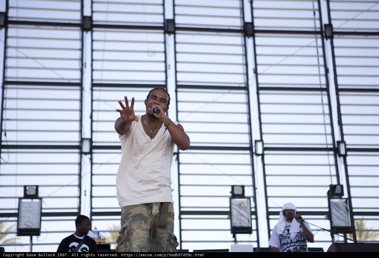 Pharoahe Monch Performing at Coachella 2007