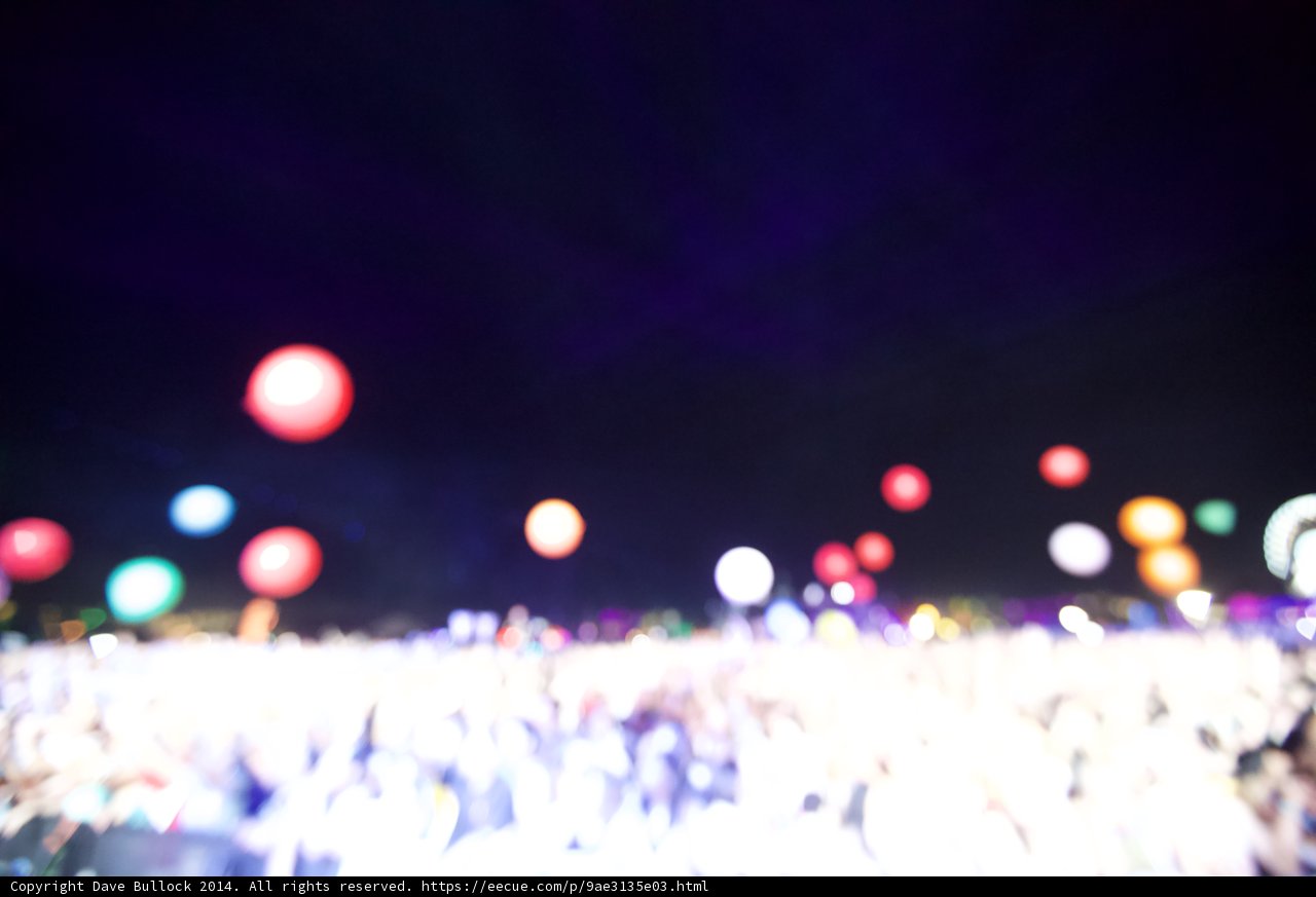 Balloons in the Night Sky
