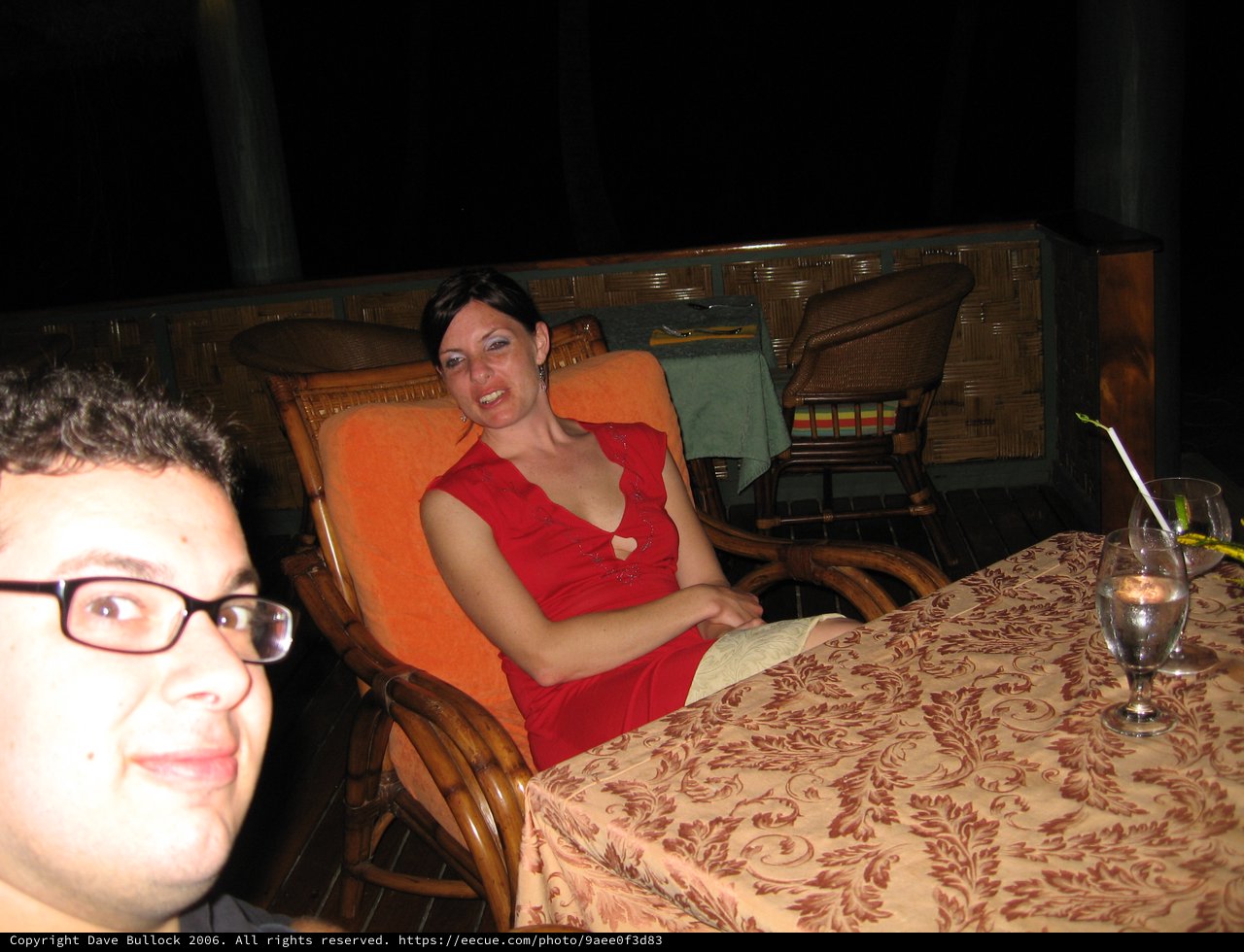 Evening Dinner at a Tropical Resort in Fiji