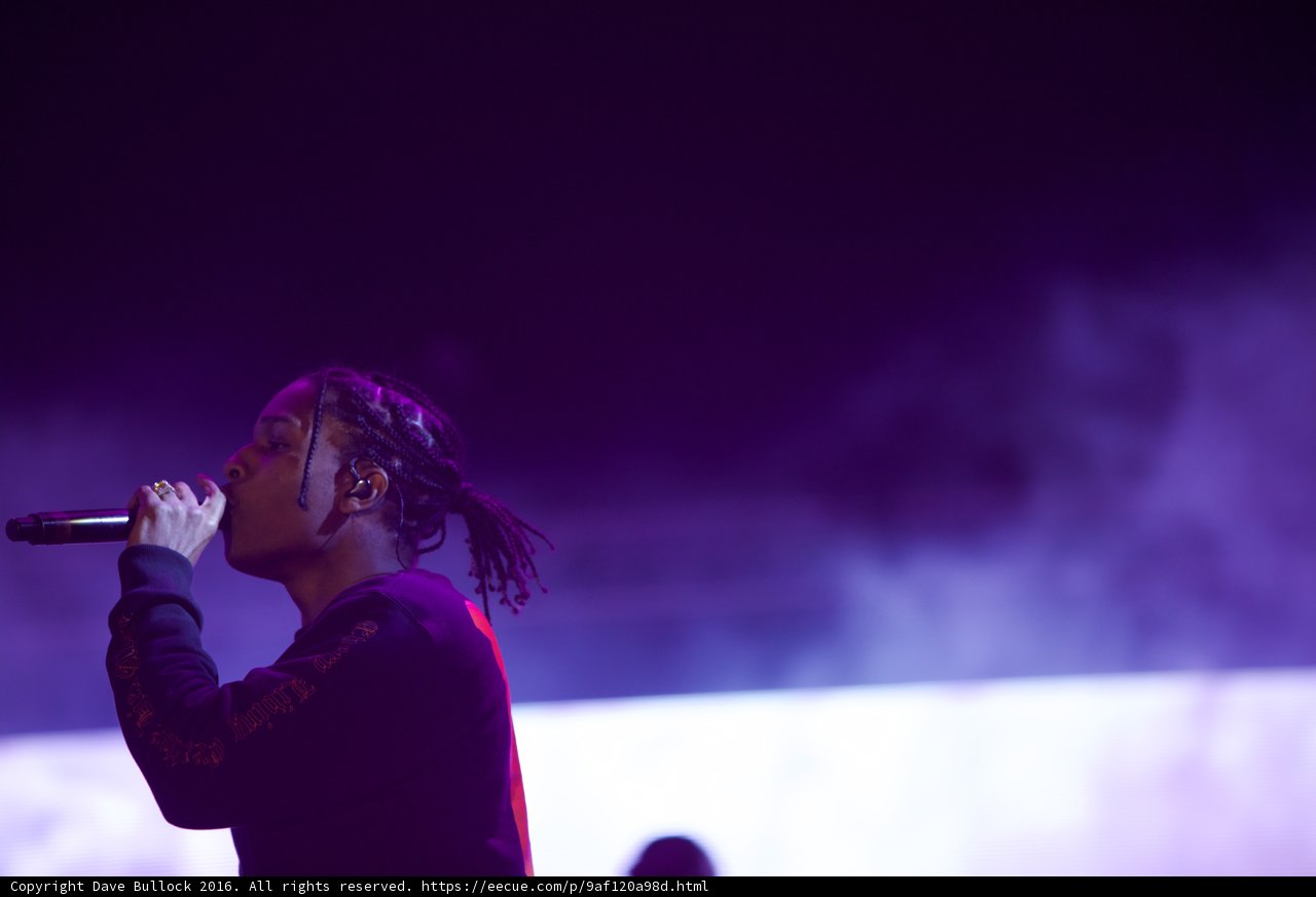 A$AP Rocky Rocks the Mic