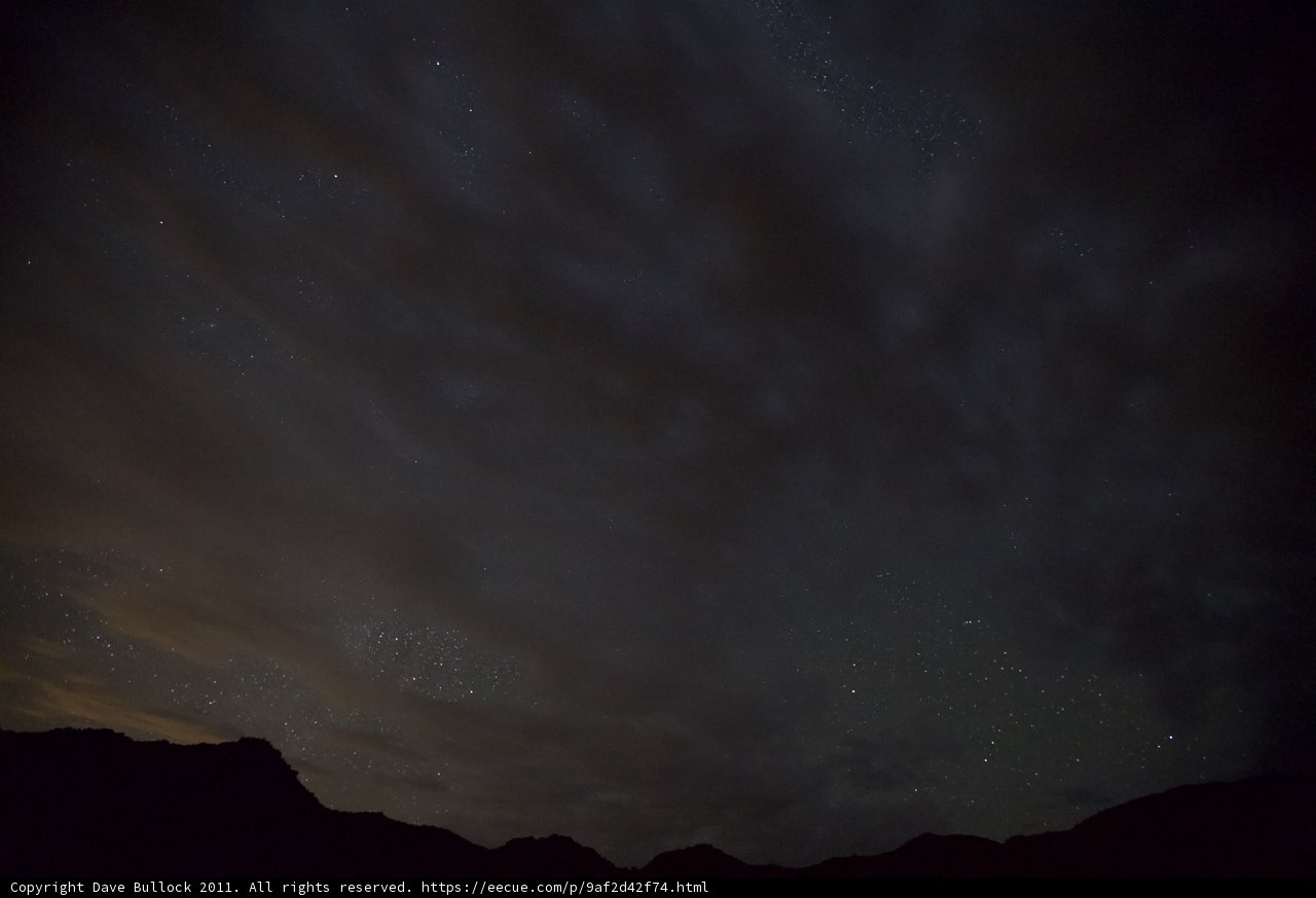 Starry Night Sky