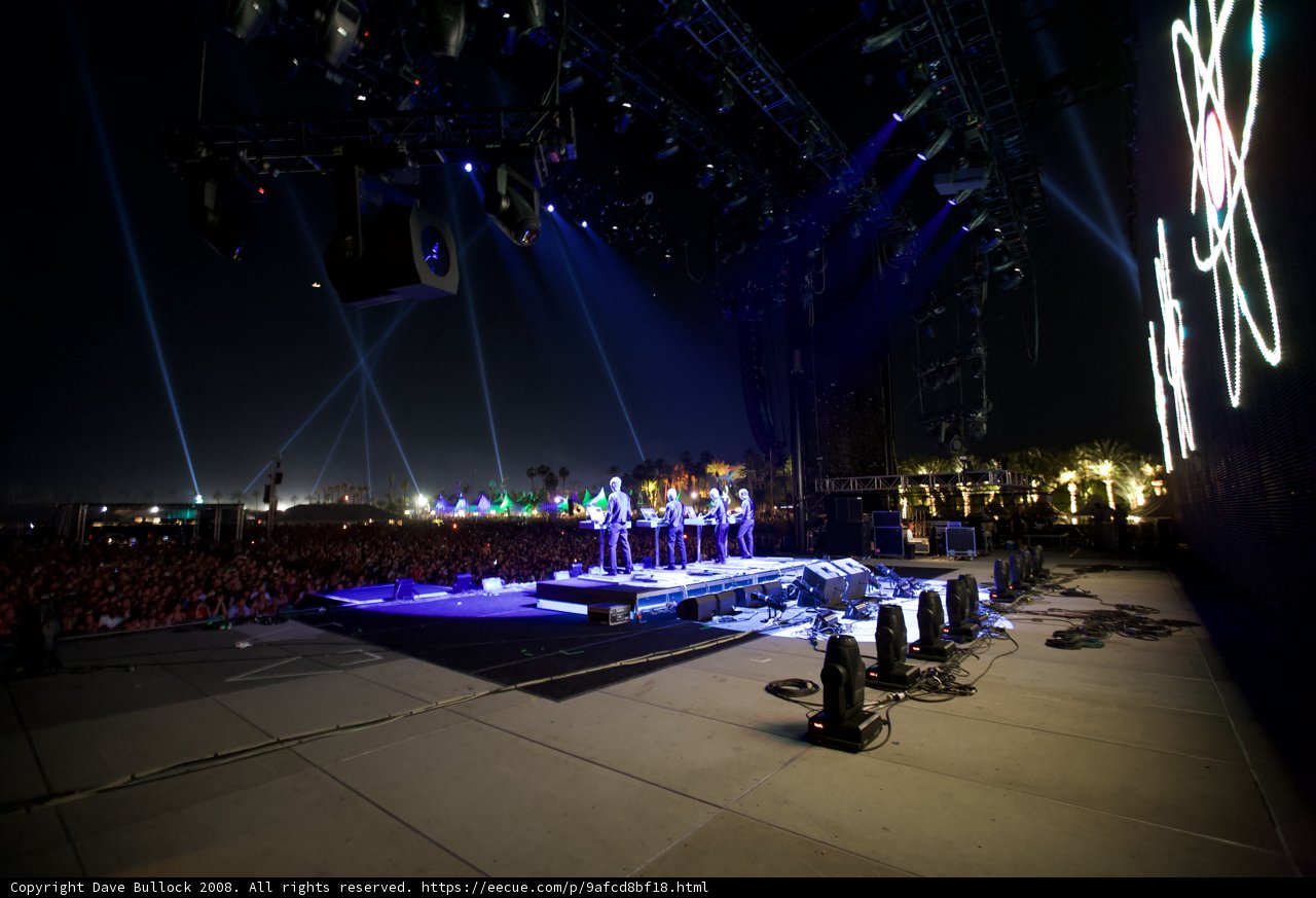 Night Rock Concert at Coachella