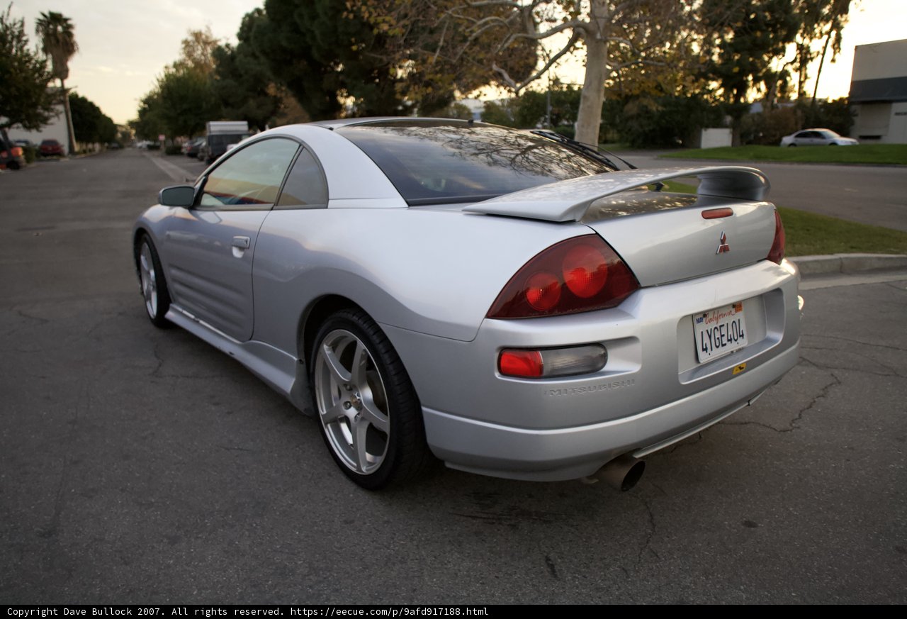 Silver Sports Car's Rear End