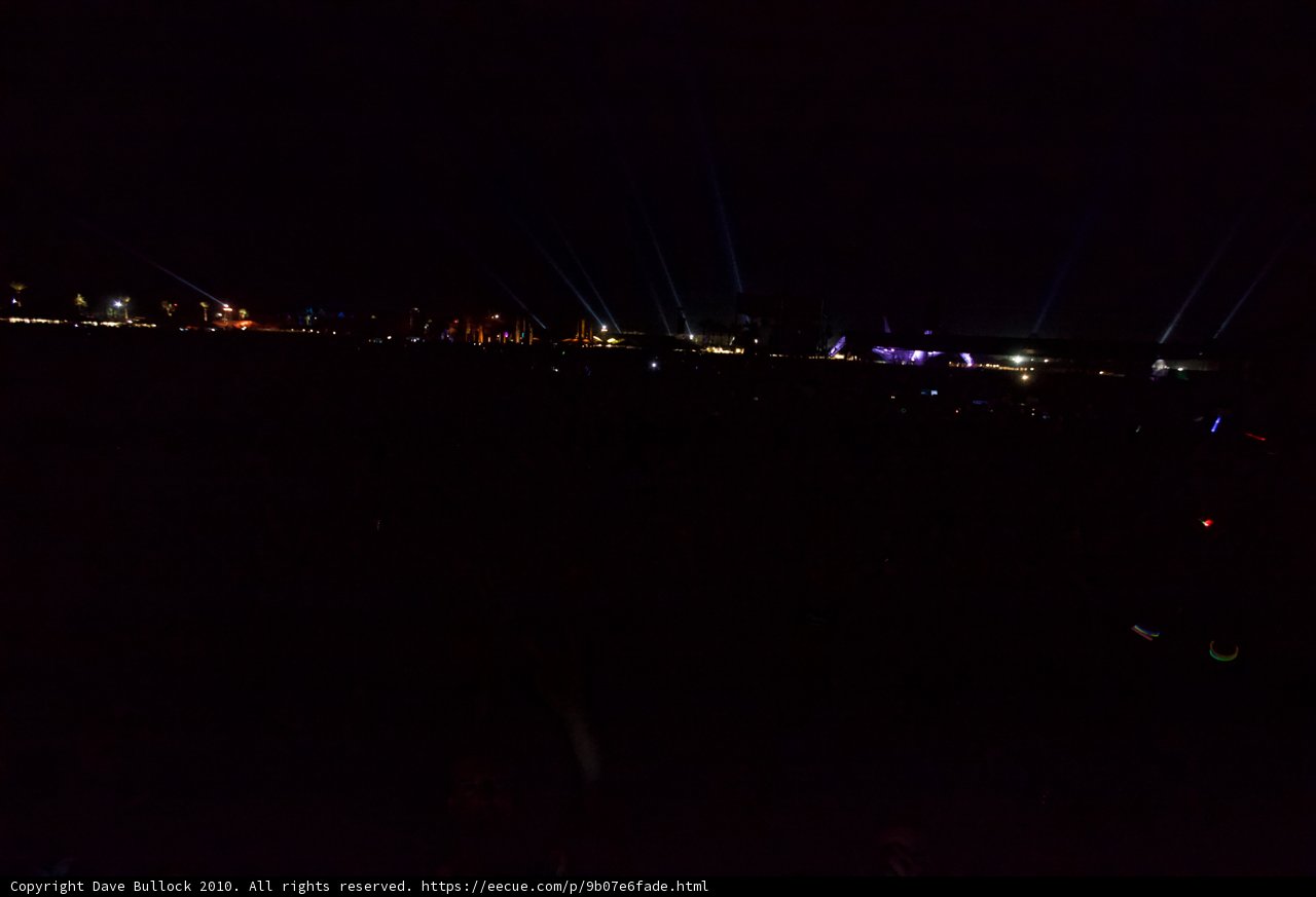 Night Lights in the Coachella Valley