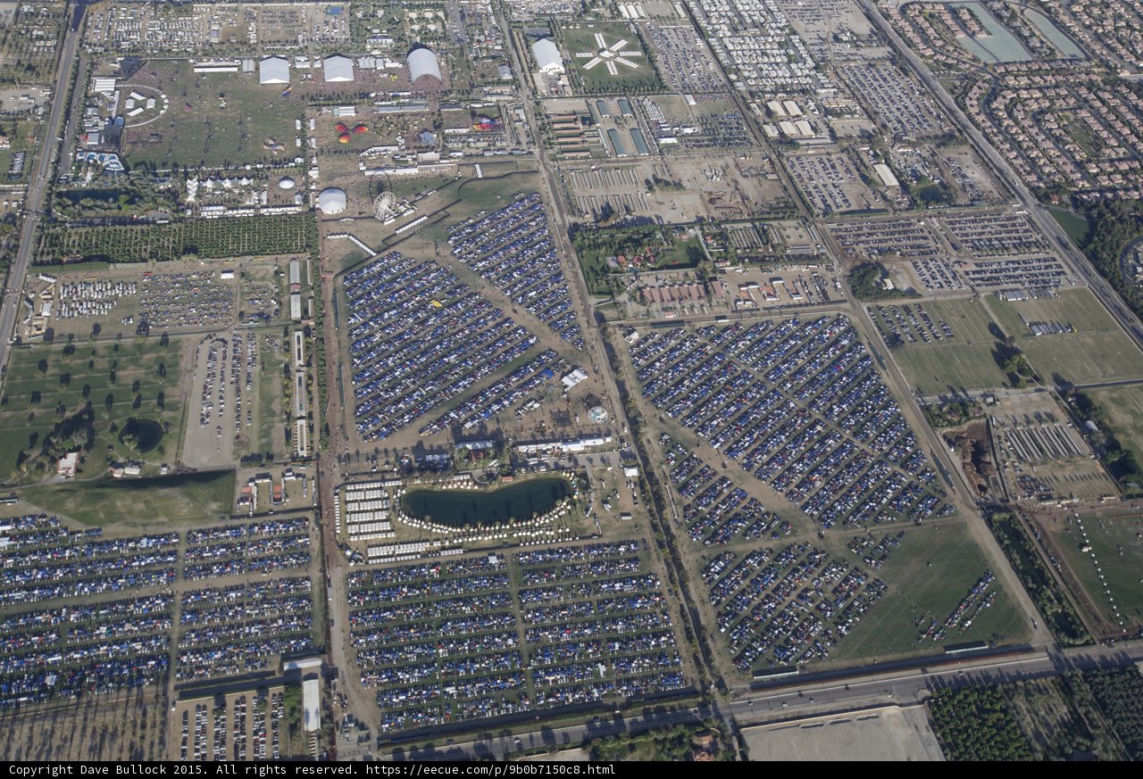 Birds-Eye View of a Spacious Parking Lot