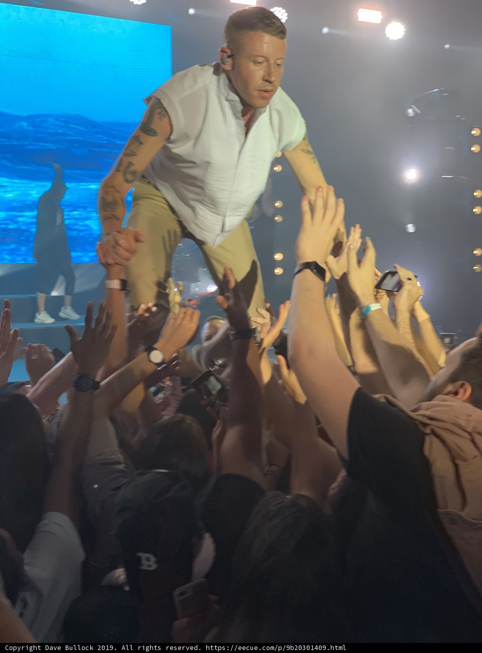 Macklemore Electrifies the Crowd