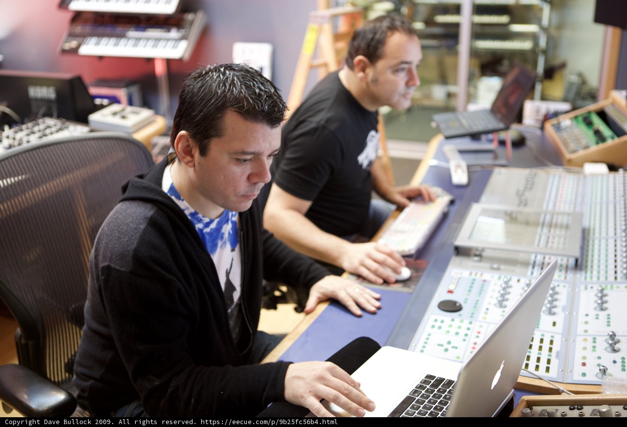 Sound Engineers At Work