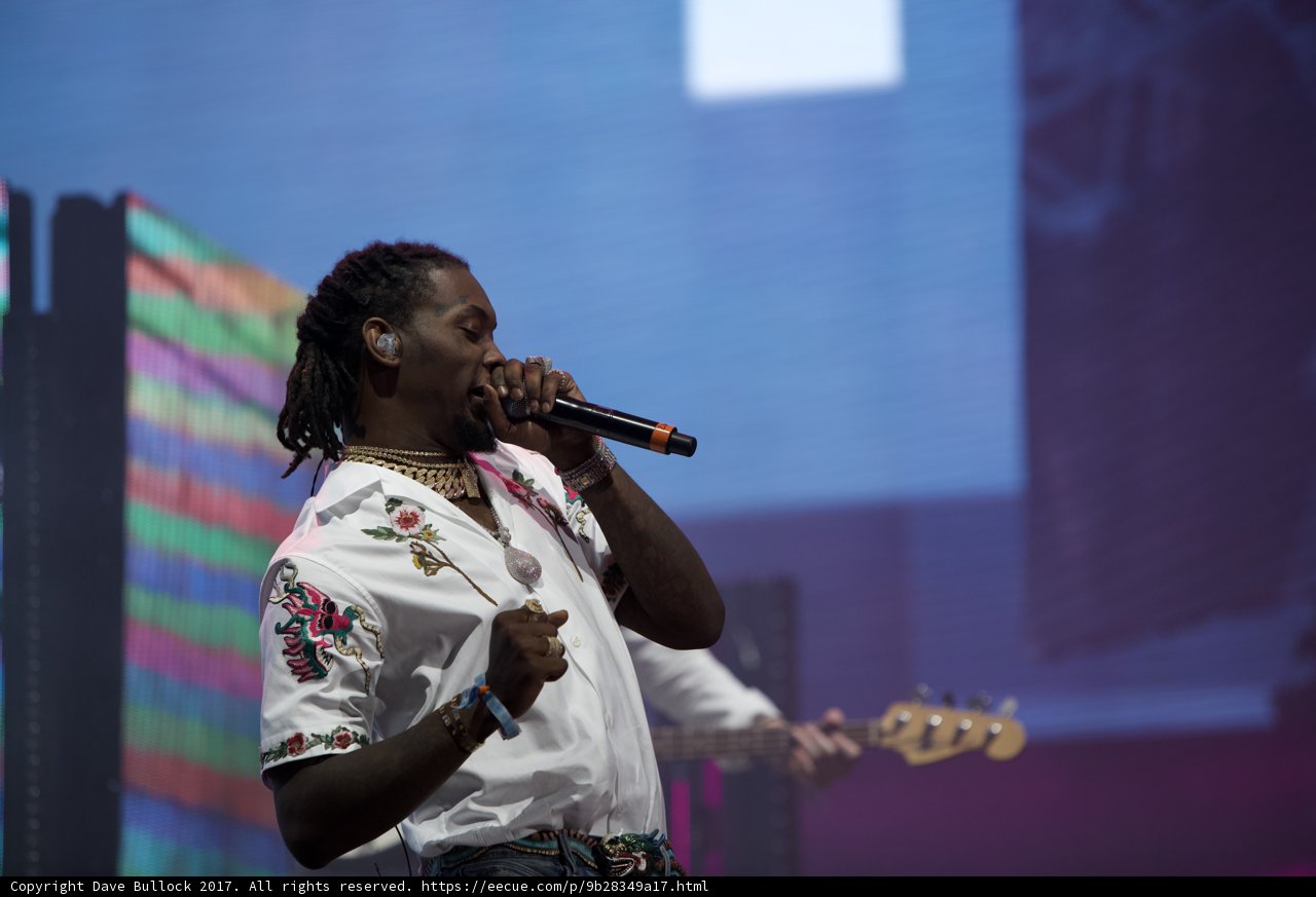 Offset Performing at Coachella 2017
