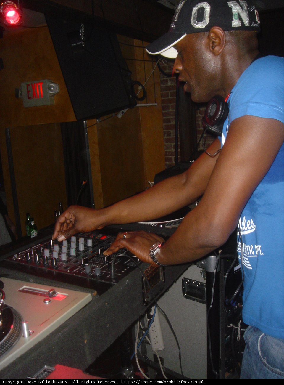 DJ in Blue