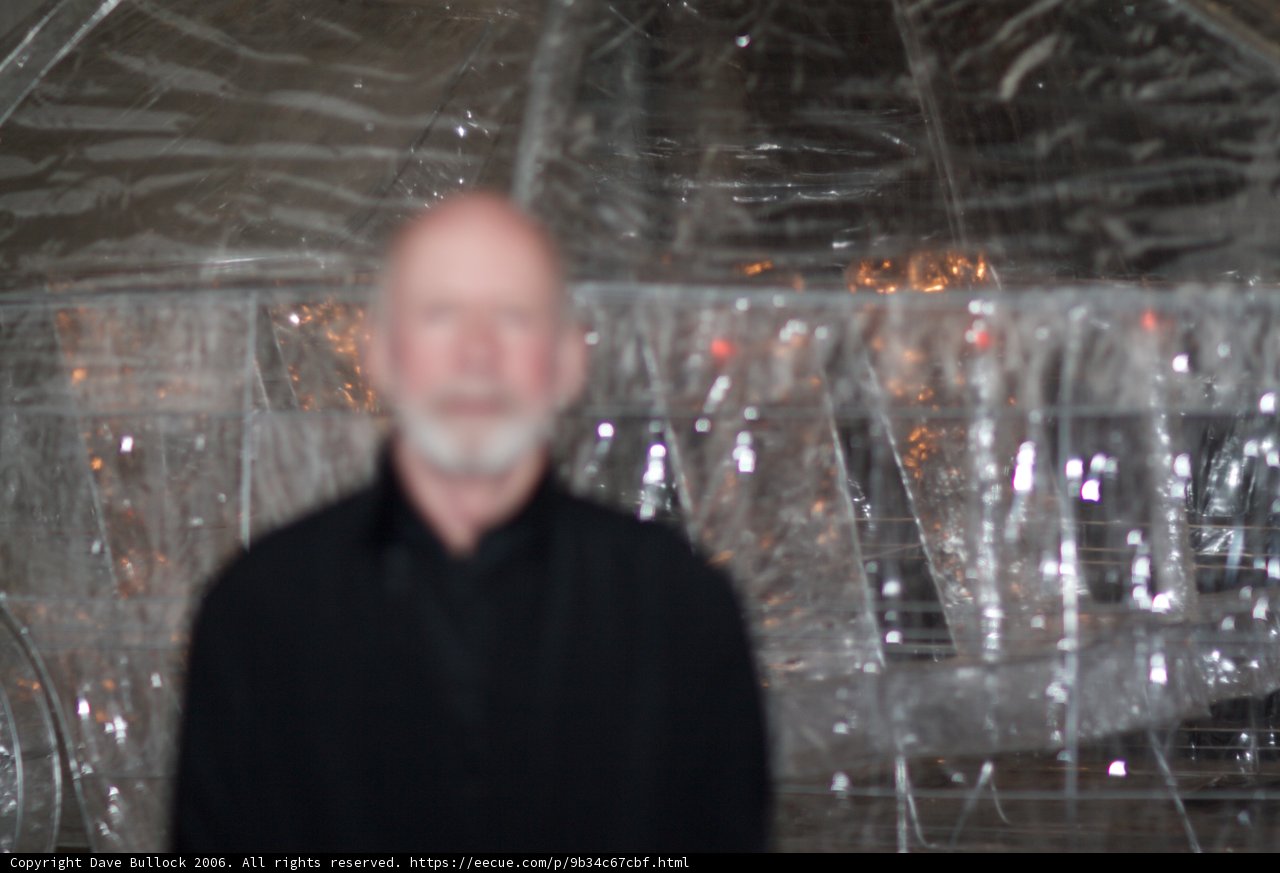 Plastic-wrapped Car