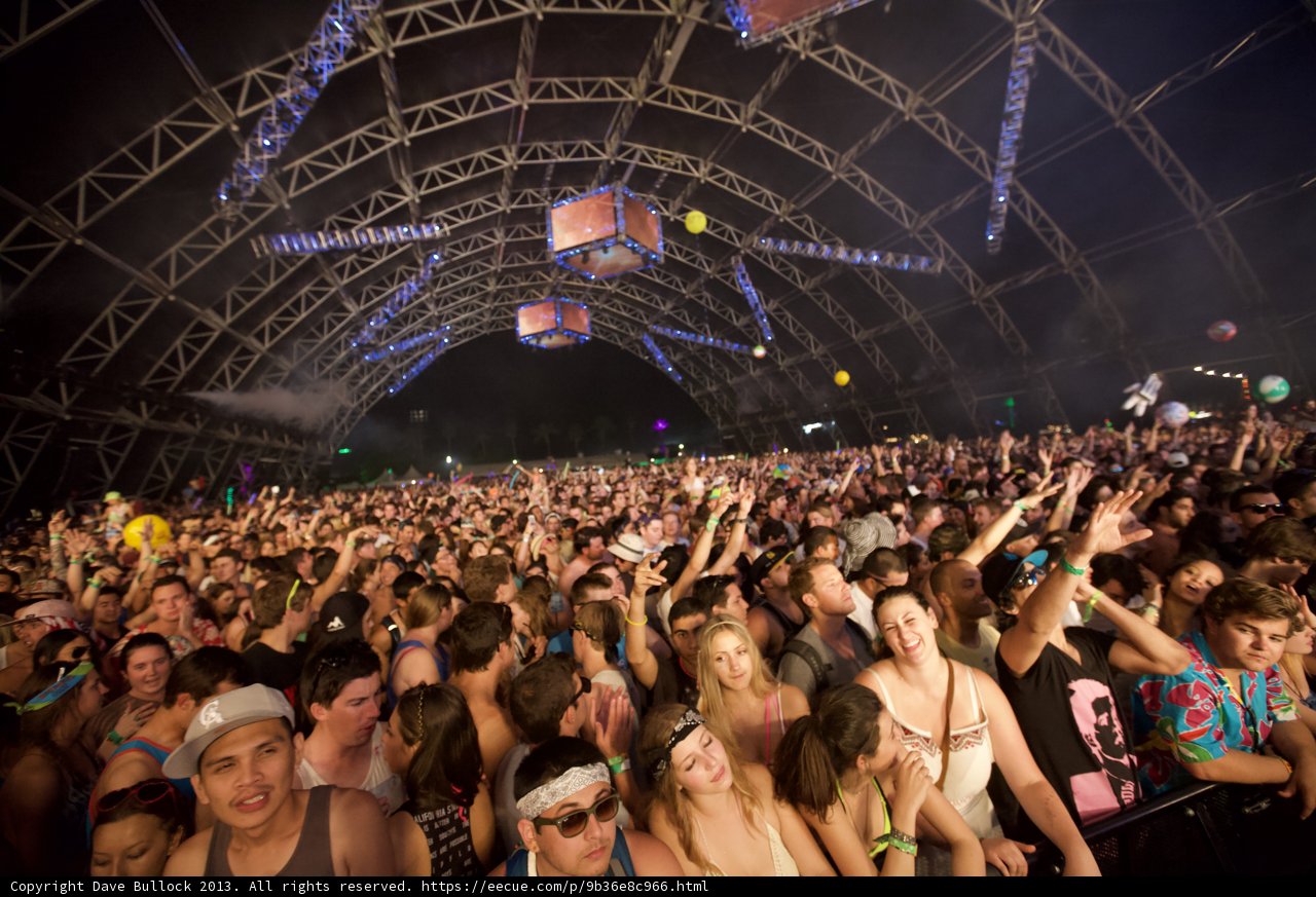 The Vibrant Nightlife at Coachella Festival 2013