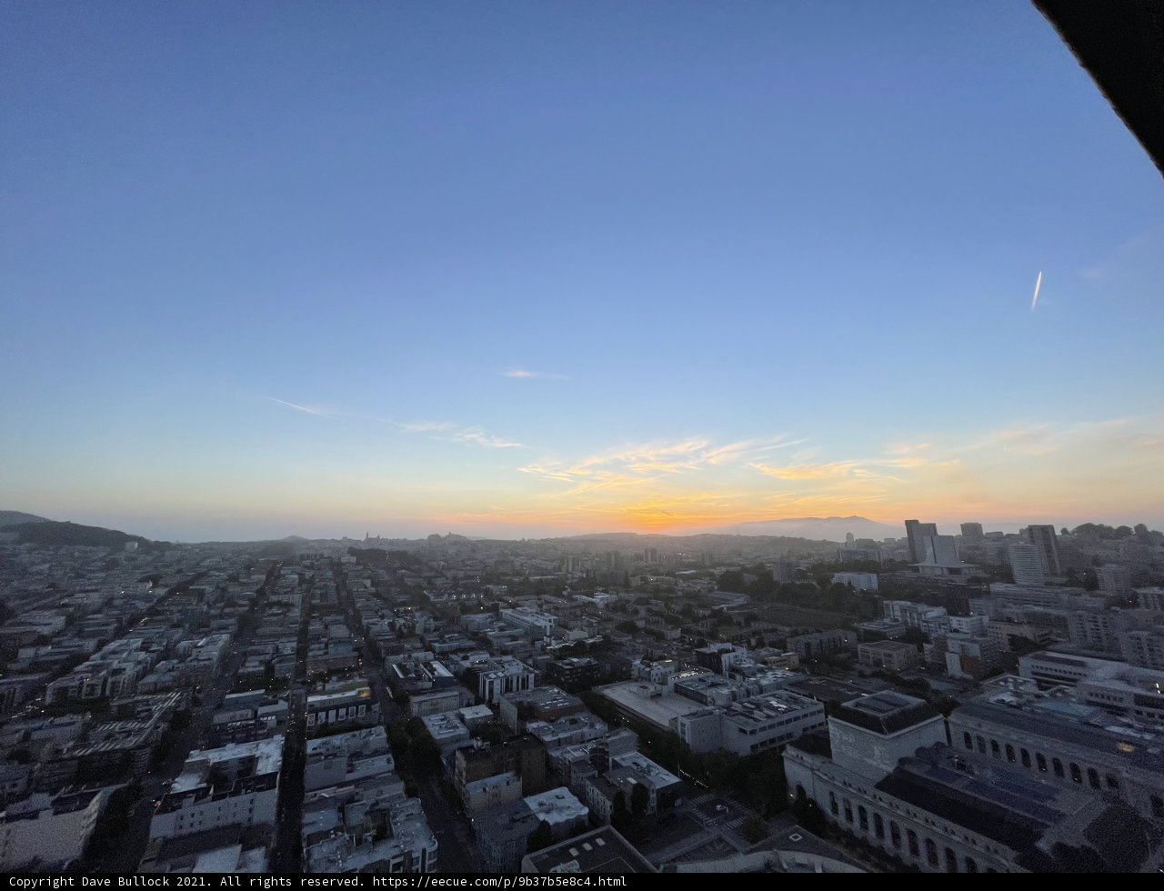 Cityscape at Sunset
