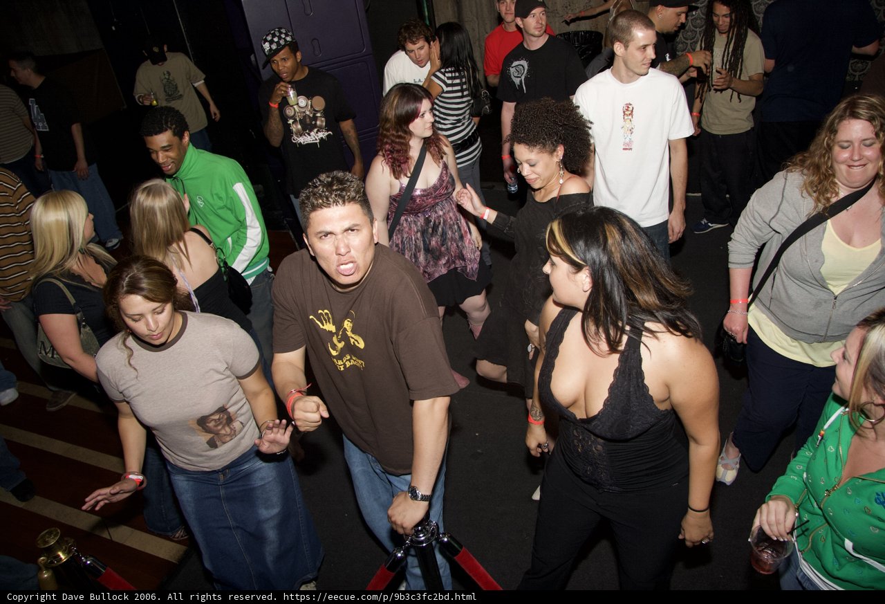 Party People Grooving to Funky Tunes