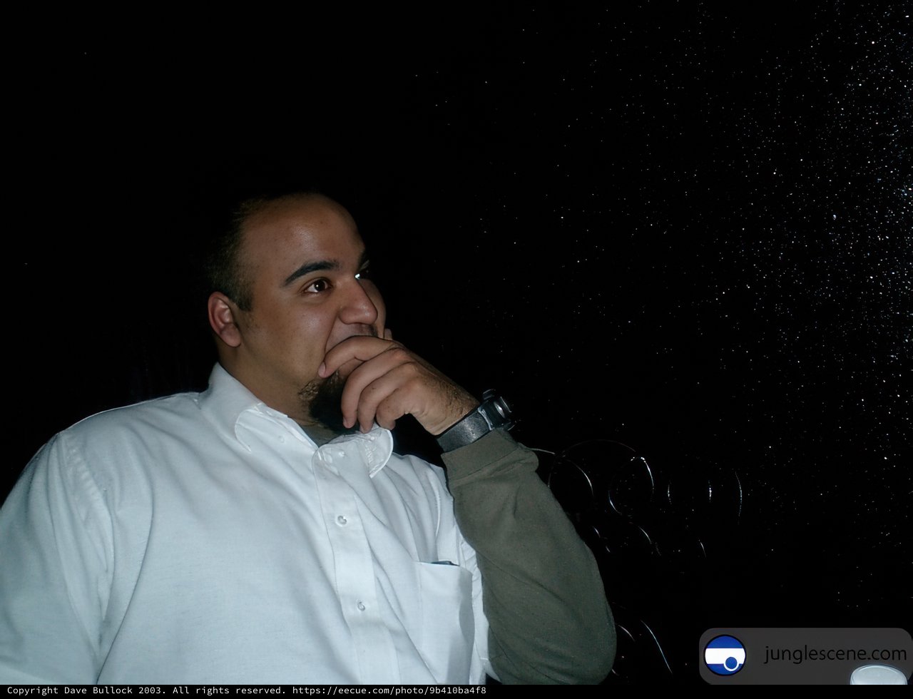 Philip S. with Microphone