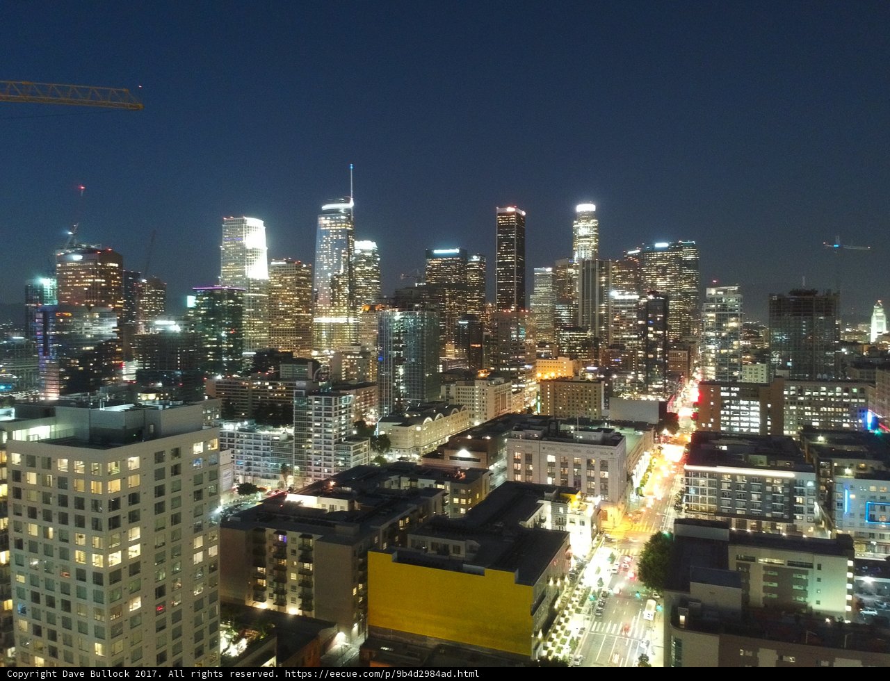 Los Angeles' Illuminated Metropolis